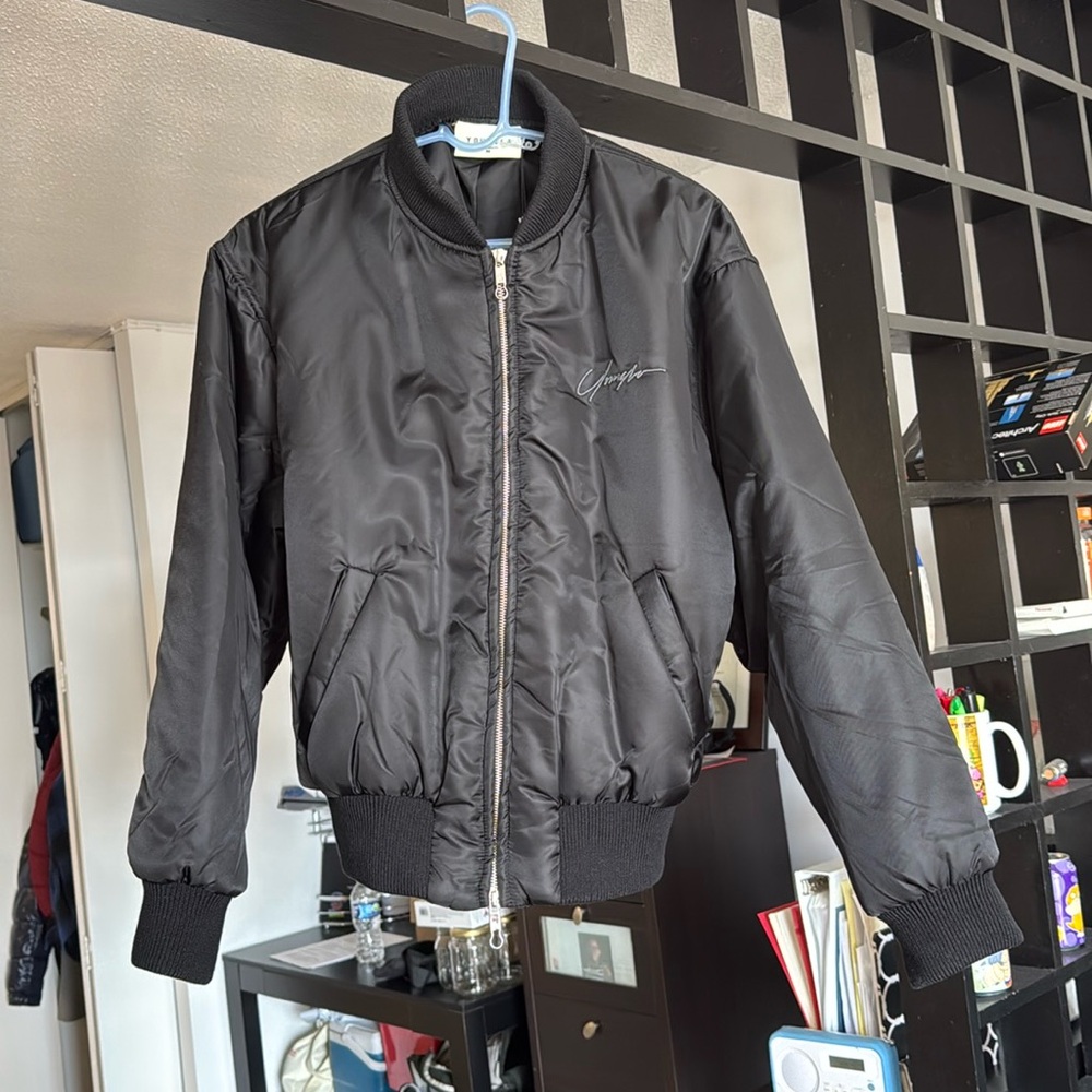 YoungLa Reversible Bomber Jacket. Mens M. NWT. Black